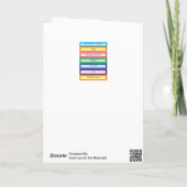 Mam's Coupon Birthday Card Kaart (Achterkant)