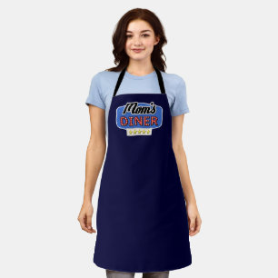 Mam's Diner - Fun Ma Life Home Cook's Apron Schort