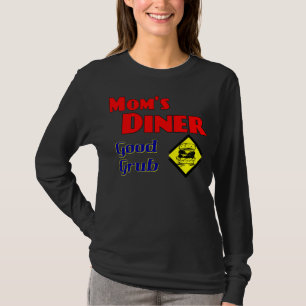 Mam's Diner Good Grub Retro Restaurant T-shirt