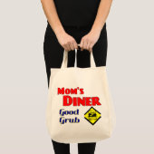 Mam's Diner Good Grub Retro Restaurant Tote Bag (Voorkant (product))