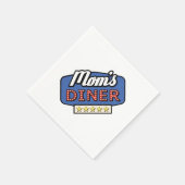 Mam's Diner - Mam Life Kitchen Napkins Servet (Hoek)