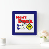 Mam's Diner Retro Kitchen wandklok (Huis)