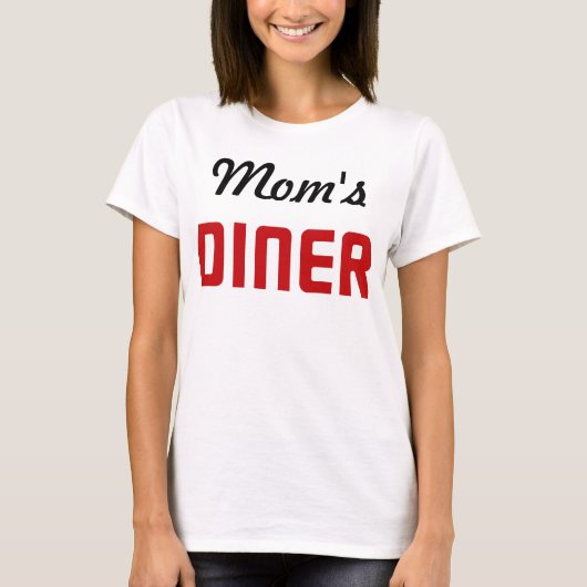 Mam's Diner T-shirt (Voorkant)