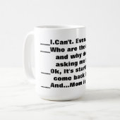 Mam's eerste kop koffie (Voorkant links)