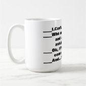 Mam's eerste kop koffie (Links)