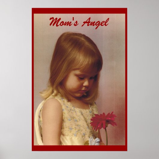 Mam's engel poster (Voorkant)