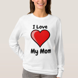 Mam's favoriet - Ik hou van mijn moeder T-shirt