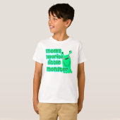Mam's favoriete kleine monstershirt t-shirt (Voorkant volledig)