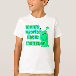 Mam's favoriete kleine monstershirt t-shirt