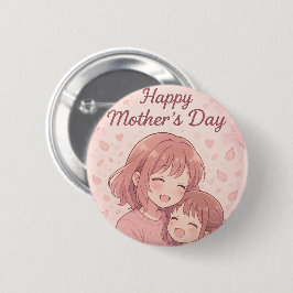 Mam's favoriete kleurenkaart ronde button 5,7 cm