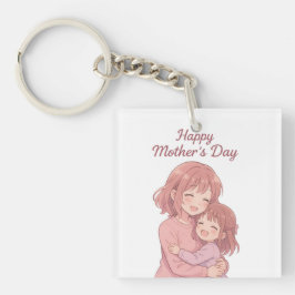 Mam's favoriete kleurenkaart sleutelhanger