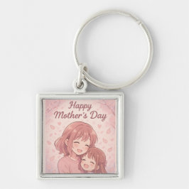 Mam's favoriete kleurenkaart sleutelhanger