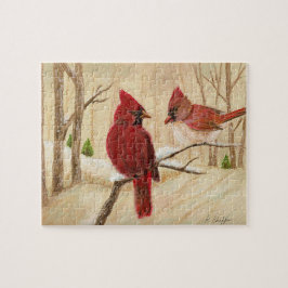 Mam's favoriete roodvogels legpuzzel