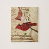 Mam's favoriete roodvogels legpuzzel (Verticaal)