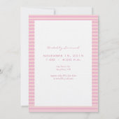 Mam's foto Baby Girl Shower kont Kaart (Achterkant)