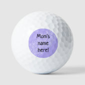 Mam's gepersonaliseerde Golf Balls Golfballen (Voorkant)