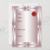 Mam's Graduation Party Formele Uitnodiging (Achterkant)