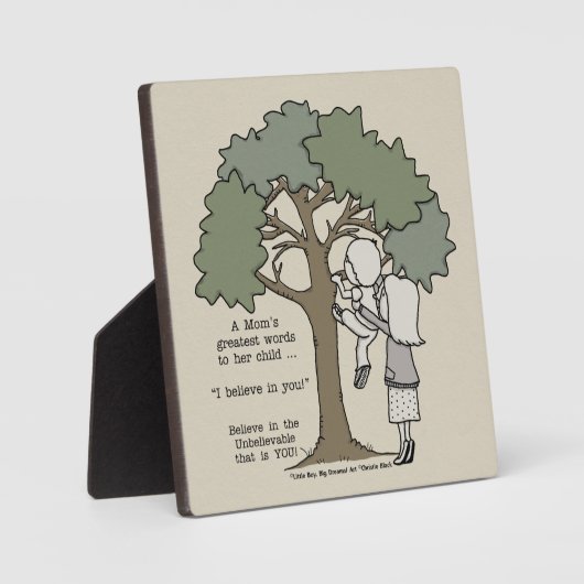 Mam's grootste woorden fotoplaat (Voorkant)