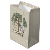 Mam's grootste woorden medium cadeauzakje (Achterkant Gekanteld)