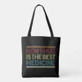 Mam's Hug is het beste medicijncitaat | Canvas tas (Achterkant)