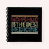 Mam's Hug is het beste medicijncitaat | Laptop Notitieboek (Voorkant)