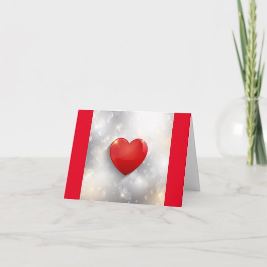 Mam's Idee - Liefde notecard Bedankkaart (Voorkant)