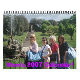Mam's kalender van 2007.