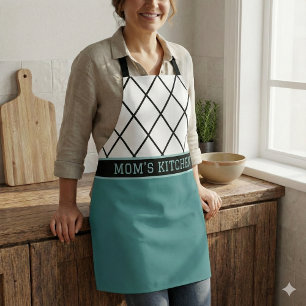 Mam's Kitchen All-Over Print Schort