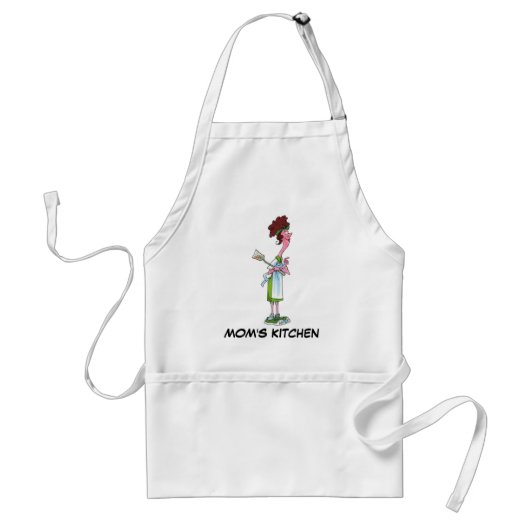 Mam's Kitchen Apron Standaard Schort (Voorkant)