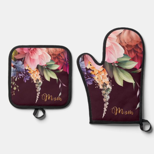 Mam's Kitchen Ovenwant & Pannenlap Set (Voorkant)