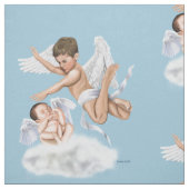 Mam's kleine Angels Stof (Swatch)
