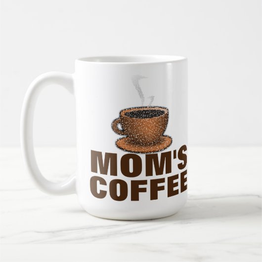Mam's koffie koffiemok (Links)