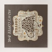 Mam's koffiebar decor legpuzzel (Horizontaal)