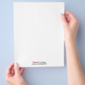 Mam's koken maakt alles beter flyer (Hand)