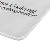 Mam's koken maakt alles beter snijplank (Hoek)