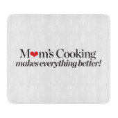 Mam's koken maakt alles beter snijplank (Voorkant)