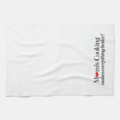 Mam's koken maakt alles beter theedoek (Horizontaal)