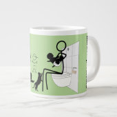 Mam's leven grote koffiekop (Voorkant rechts)