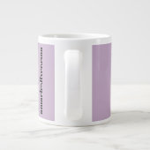 Mam's leven grote koffiekop (Achterkant)