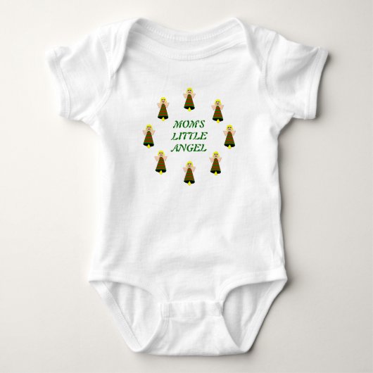 Mam's Little Angel Custom Baby Romper (Voorkant)