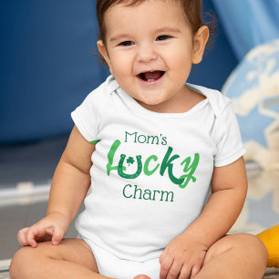 Mam's Lucky Charm    Sint Patrick's Day Romper