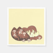 Mam's Maatloaf-gebroken aardappelen Gravy Food Foo Servetten (Voorkant)