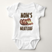 Mam's Meatloaf Diner Food Gravy Mashed Potates Romper (Voorkant)