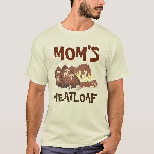 Mam's Meatloaf Diner Food Gravy Mashed Potates T-shirt (Voorkant)