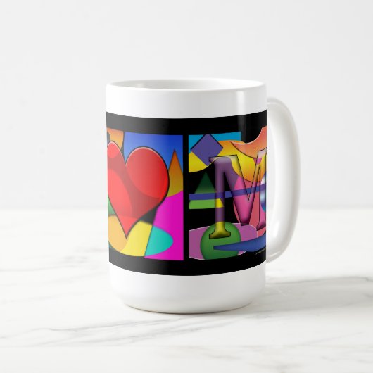 Mam's Mok van Liefde (Voorkant rechts)