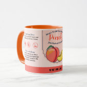 Mam's Mok van peach Love Jam van wereldklasse (Voorkant links)