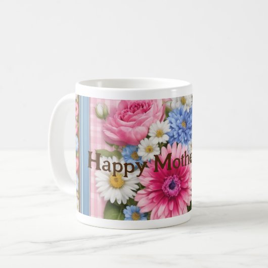 Mam's Morning Bliss: Een Moederdag Mok Verrassing (Voorkant links)