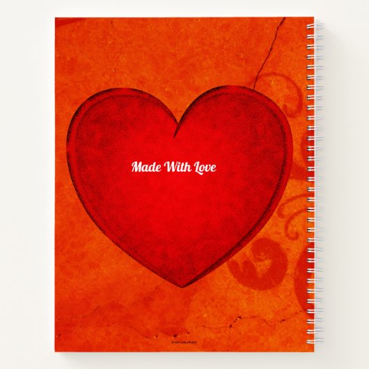 Mam's Notitieboek met ruggengraat (Achterkant)