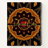 Mam's pies en koekjes ontvang Notitieboek uit spir (Achterkant)