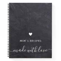 Mam's recepten gemaakt met liefdesalkbord